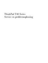 Lenovo ThinkPad T41P Service En Probleemoplossing