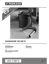Parkside ASCHESAUGER PAS 500 C2 Operating Instructions Manual