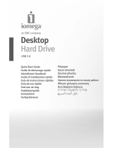 Iomega 34268 - eGo Desktop 1 TB External Hard Drive Snelstartgids