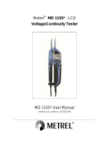 METREL MD 1155 Handleiding