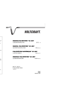 VOLTCRAFT VC-100 Operating Instructions Manual