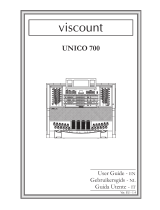 Viscount Unico 700 Handleiding