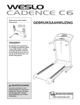 Weslo Cadence C6 Treadmill Handleiding