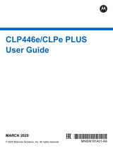 Motorola CLP446e Handleiding