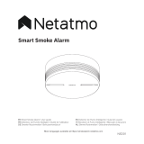 Netatmo Smart Smoke Alarm NSD01 de handleiding