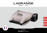 LAGRANGE Premium 4 plaques rouge mat + pic inclus de handleiding
