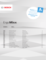 Bosch MS6CB61V5 ErgoMixx de handleiding
