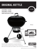 Weber Barbecue - À Charbon - Original Kettle E-5710 - 57cm - Noir de handleiding