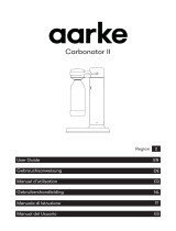 Aarke Carbonator II - Metal doré de handleiding