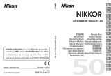 Nikon AF-S 50mm f/1.8G Nikkor Handleiding