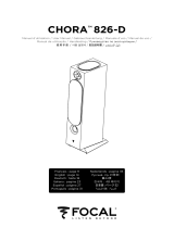 Focal Chora 826 D Dark wood Handleiding