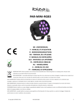 Ibiza Light Par mini RGB3 Handleiding
