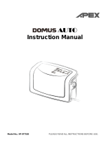 Apex Digital Domus Auto Handleiding