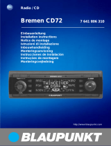 Blaupunkt Bremen CD72 de handleiding