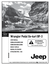Jeep Wrangler Pedal Go-kart BF-3 Handleiding