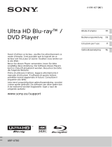 Sony UBP-X700 de handleiding