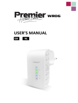 Premier Wireless AC Repeater Premier Homeline WR06 Handleiding