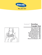 Invacare Standing Transfer Vest Handleiding