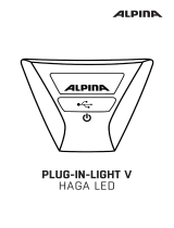 Alpina PLUG-IN-LIGHT V HAGA LED Handleiding
