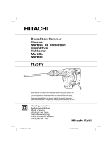 Hitachi H25PV de handleiding