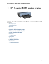 HP Deskjet 6800 series Handleiding