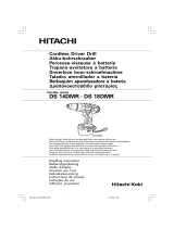 Hitachi Koki ds 14dmr Handleiding