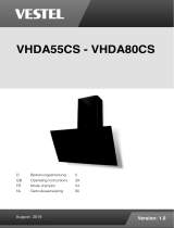VESTEL VHDA80CS Operating Instructions Manual