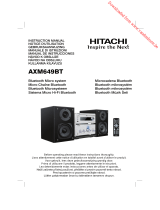 Hitachi AXM649BT de handleiding