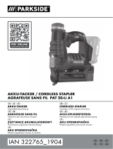 Parkside PAT 20-Li A1 - IAN 322765-1904 de handleiding