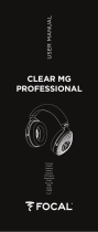 Focal Clear MG Professional  Handleiding