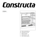 CONSTRUCTA CK64 Series Instructions For Use Manual