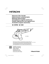 Hitachi G 13V Handleiding