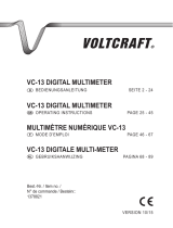 VOLTCRAFT VC-13 Operating Instructions Manual