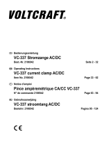 VOLTCRAFT VC-337 Operating Instructions Manual