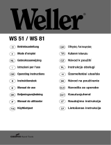Weller WS 51 Handleiding