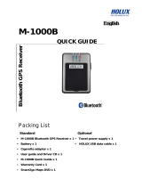 Holux M-1000B Quick Manual
