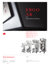Varimixer ERGO60-100-140 - AR200 VL-4 Handleiding
