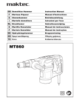 Maktec M8600 Handleiding