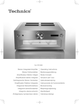Technics Stereo Integrated Amplifier SU-R1000 Handleiding