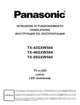 Panasonic TX55GXW584 Handleiding