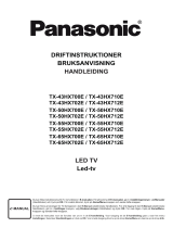 Panasonic TX55HX702E Handleiding