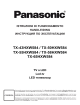 Panasonic TX43HXW584 Handleiding
