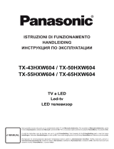 Panasonic TX50HXW604 Handleiding