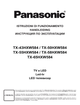 Panasonic TX55HXW584 Handleiding