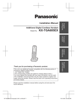 Panasonic KXTGA685EX Handleiding