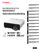 Canon WUX500ST Handleiding