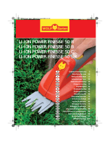 Wolf Garten Li-Ion Power Finesse 50 Set Directions For Use Manual