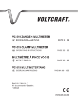 VOLTCRAFT VC-519 Operating Instructions Manual