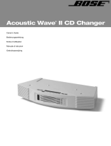 Bose CHARGEUR 5 CD ACOUSTIC WAVE MUSIC SYSTEM II de handleiding