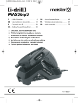 Meister i-drill MAS36ip3 Translation Of The Original Instructions